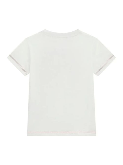 t-shirt bambino bianca GUESS | N5RI02K8HM4/G011